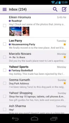 Yahoo Mail android App screenshot 0