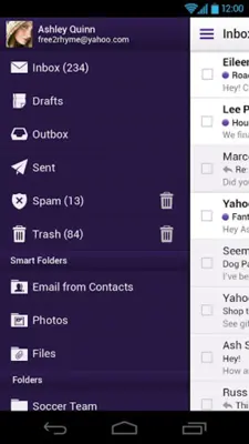 Yahoo Mail android App screenshot 3